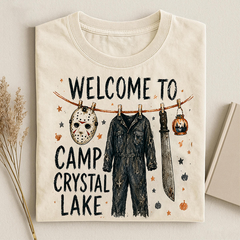 Welcome To Camp Crystal Lake T-shirt