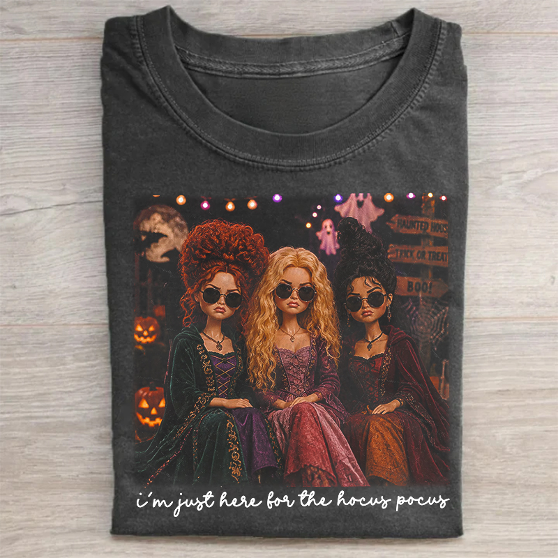 Just Here For The Hocus Pocus T-shirt