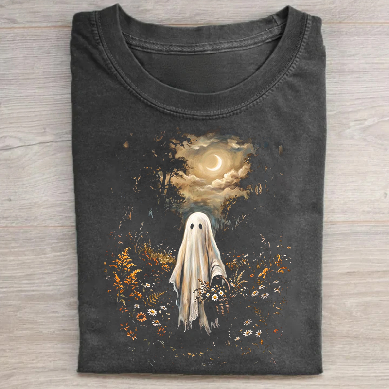 Floral Ghost T-shirt