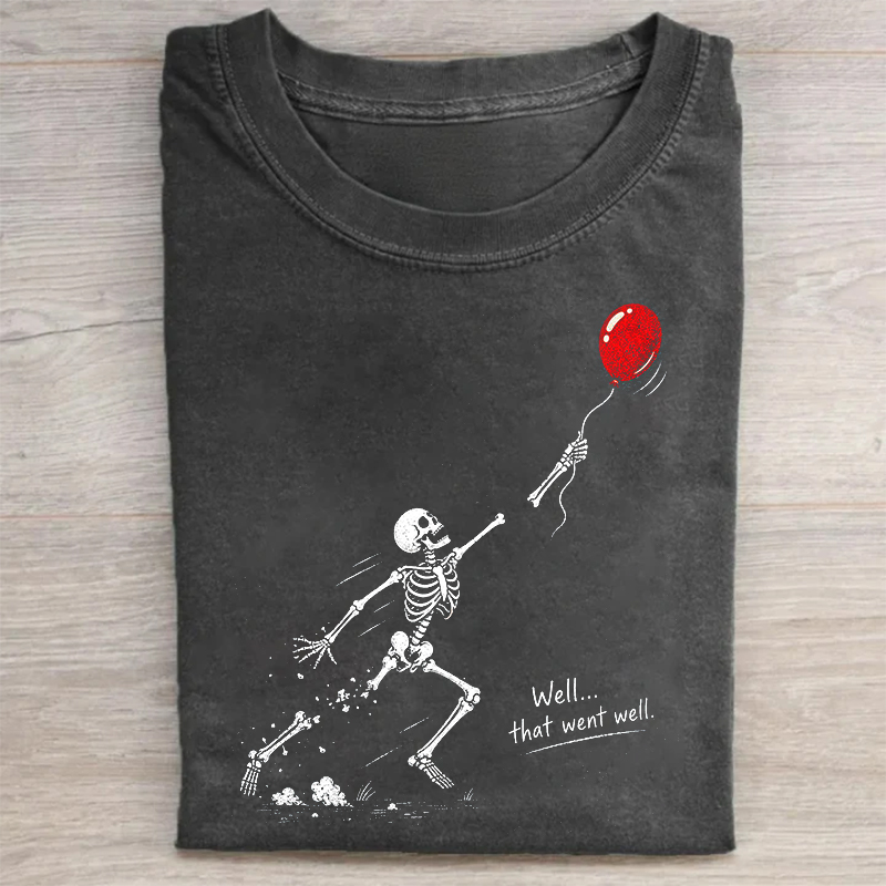 Skeleton Lost Balloon T-shirt