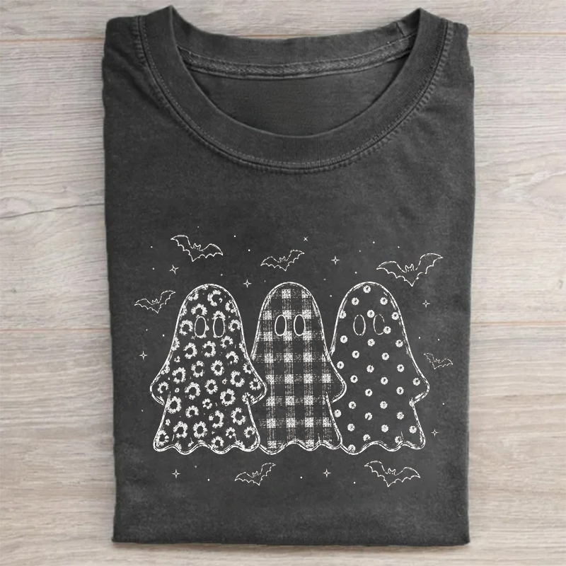 Halloween Ghost Trio T-shirt