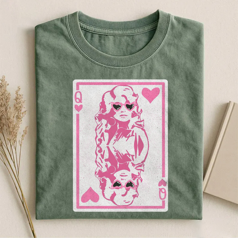 Dolly Parton Queen Of Hearts T-shirt
