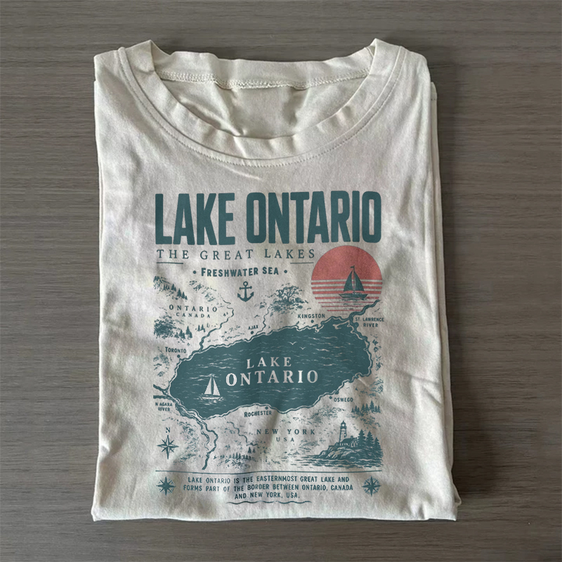 Lake Ontario The Great Lakes T-shirt