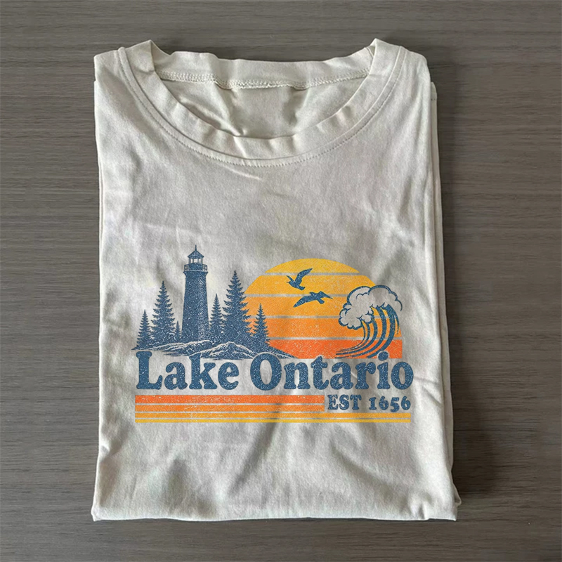 Lake Ontario Est 1656 T-shirt