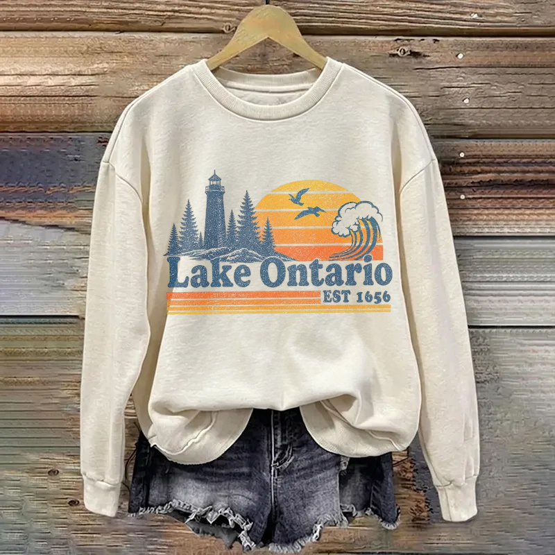 Lake Ontario Est 1656 Sweatshirt