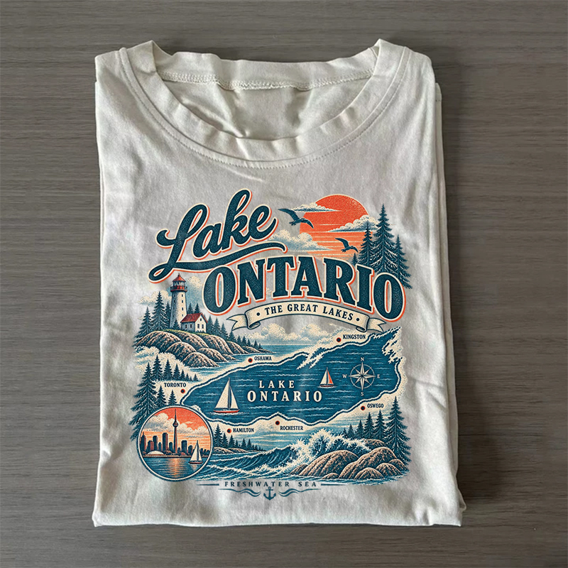 Lake Ontario The Great Lakes T-shirt