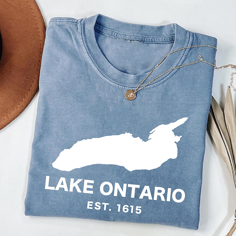 Lake Ontario Est 1615 T-shirt