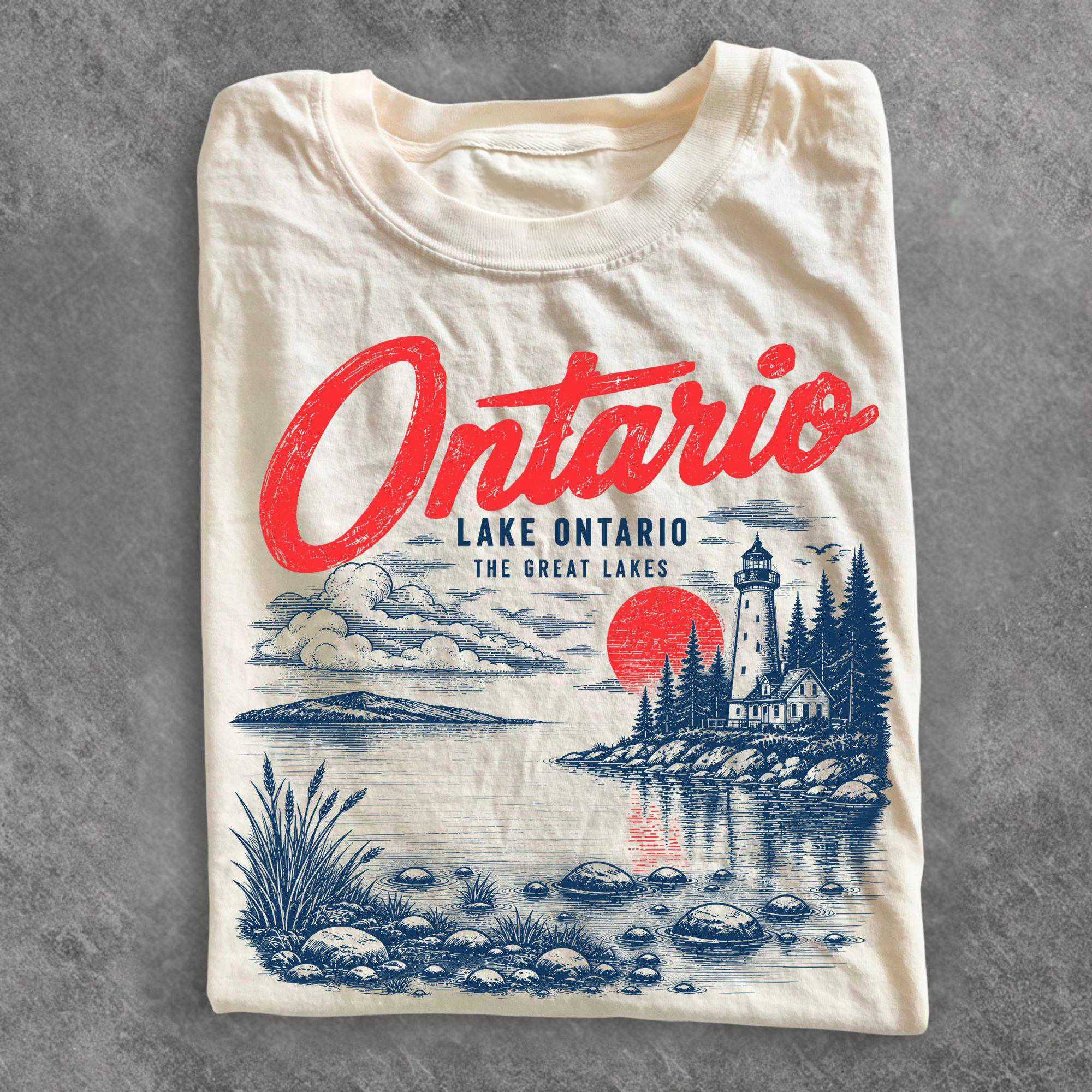 Lake Ontario The Great Lakes T-shirt