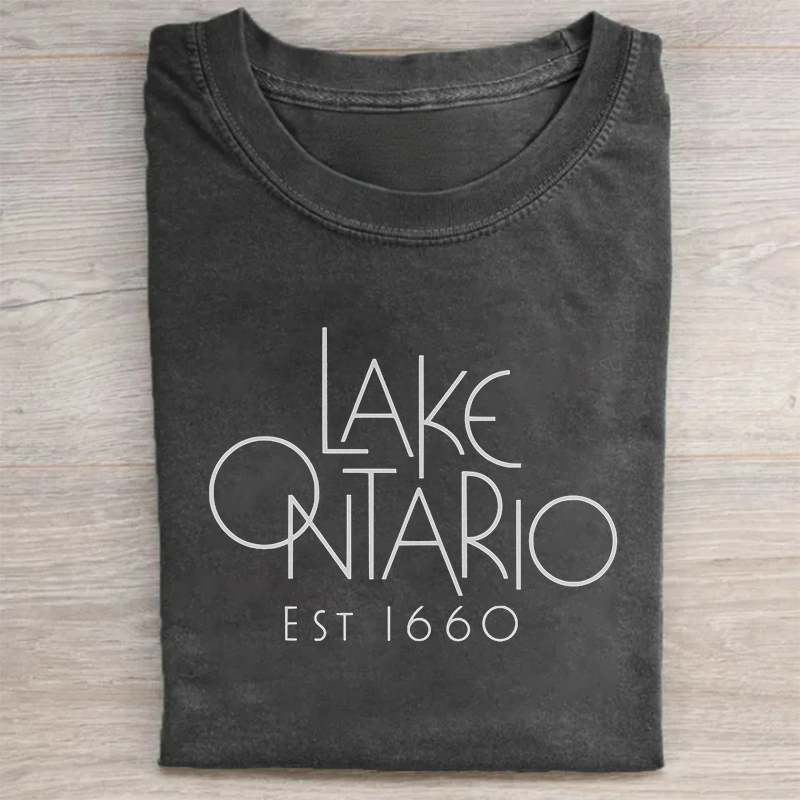 Lake Ontario Est 1660 T-shirt