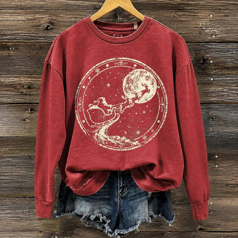 Santa Sleigh Sweatshirt