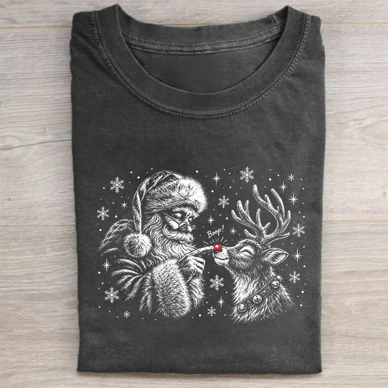 Vintage Santa Claus Boop T-shirt