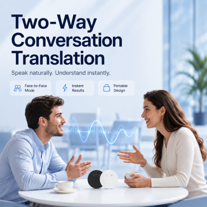 AI Pocket Translator – Real-Time Two-Way Voice Translation in 165+ Languages 💬