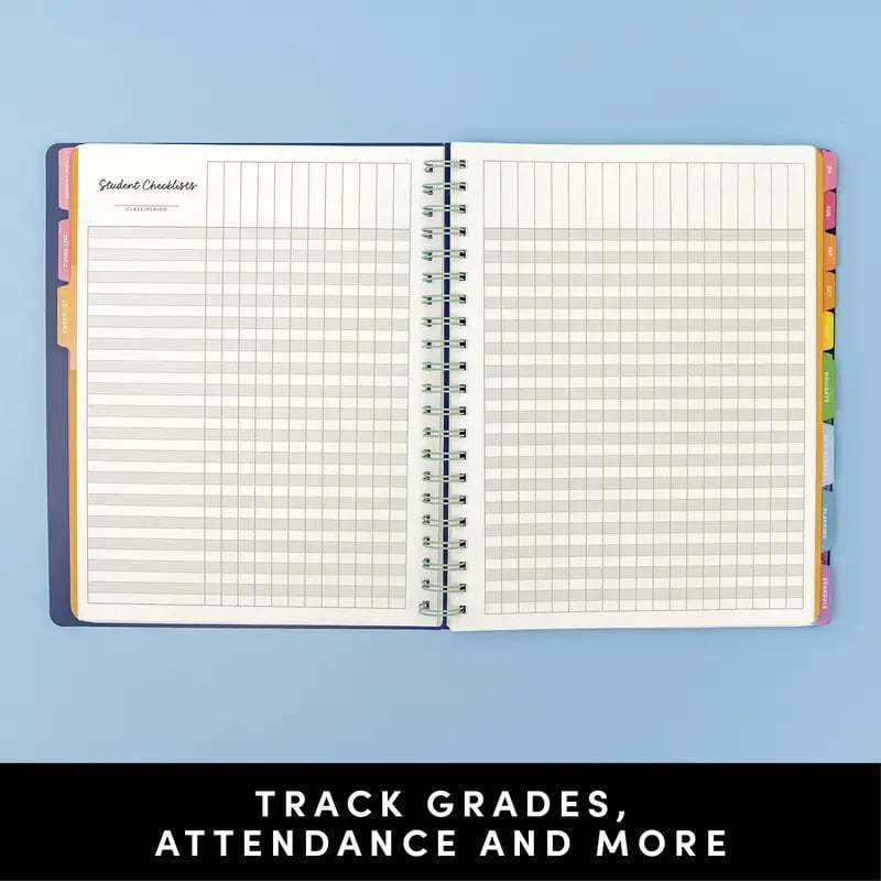 📕Your All-in-One 2026–2027 Teacher Planner ✨Weekly & Monthly Academic Planner & Calendar (from July 2026 to June 2027)
