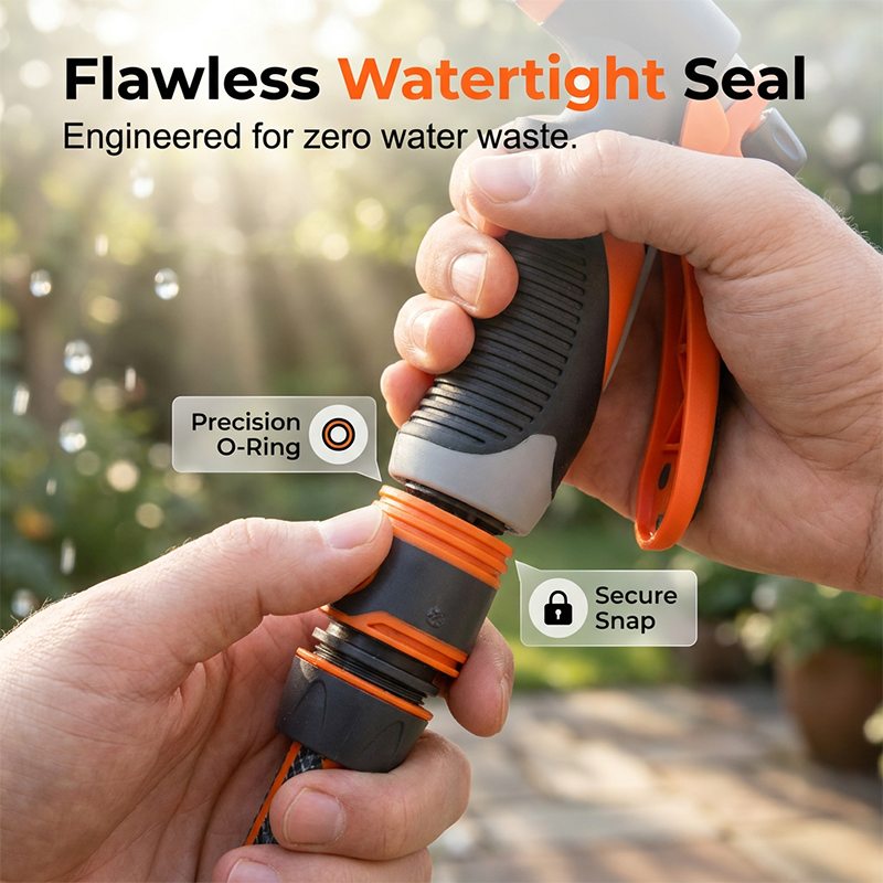💦 All-in-One Cleaning Water Gun – Adjustable Spray Patterns, Ergonomic Anti-Slip Grip & Universal Faucet Adapters – Perfect for Vehicles, Patios, Plants & More 🚗🏠