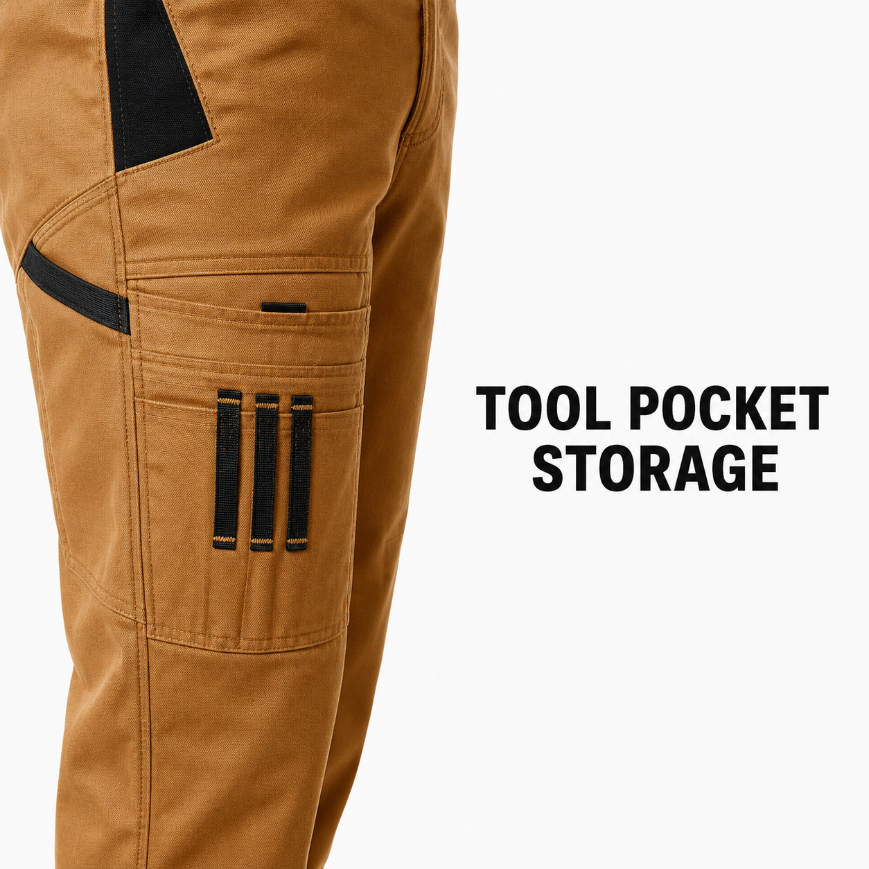 Tool pocket storage structure detail