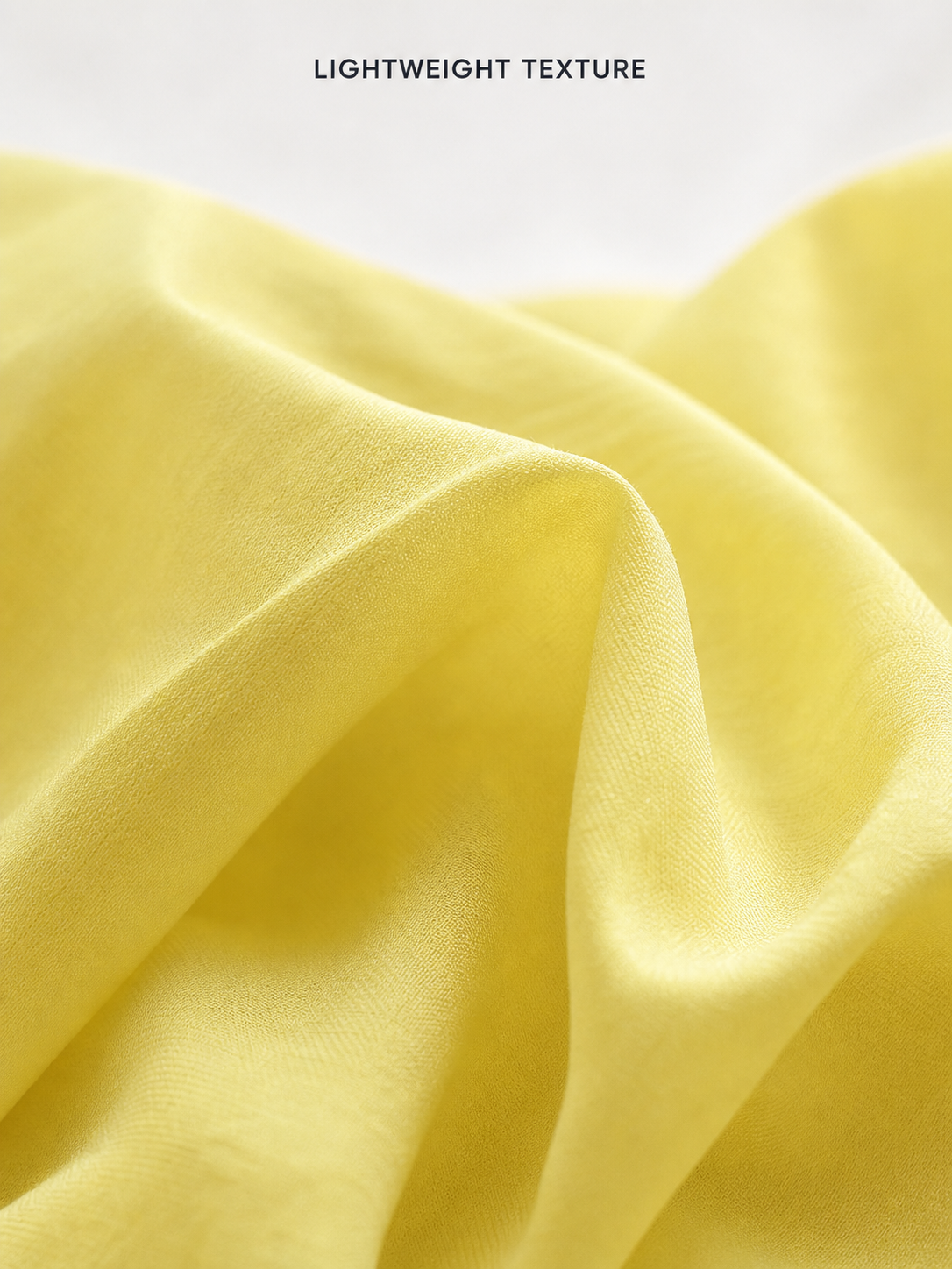 Lightweight woven fabric texture detail