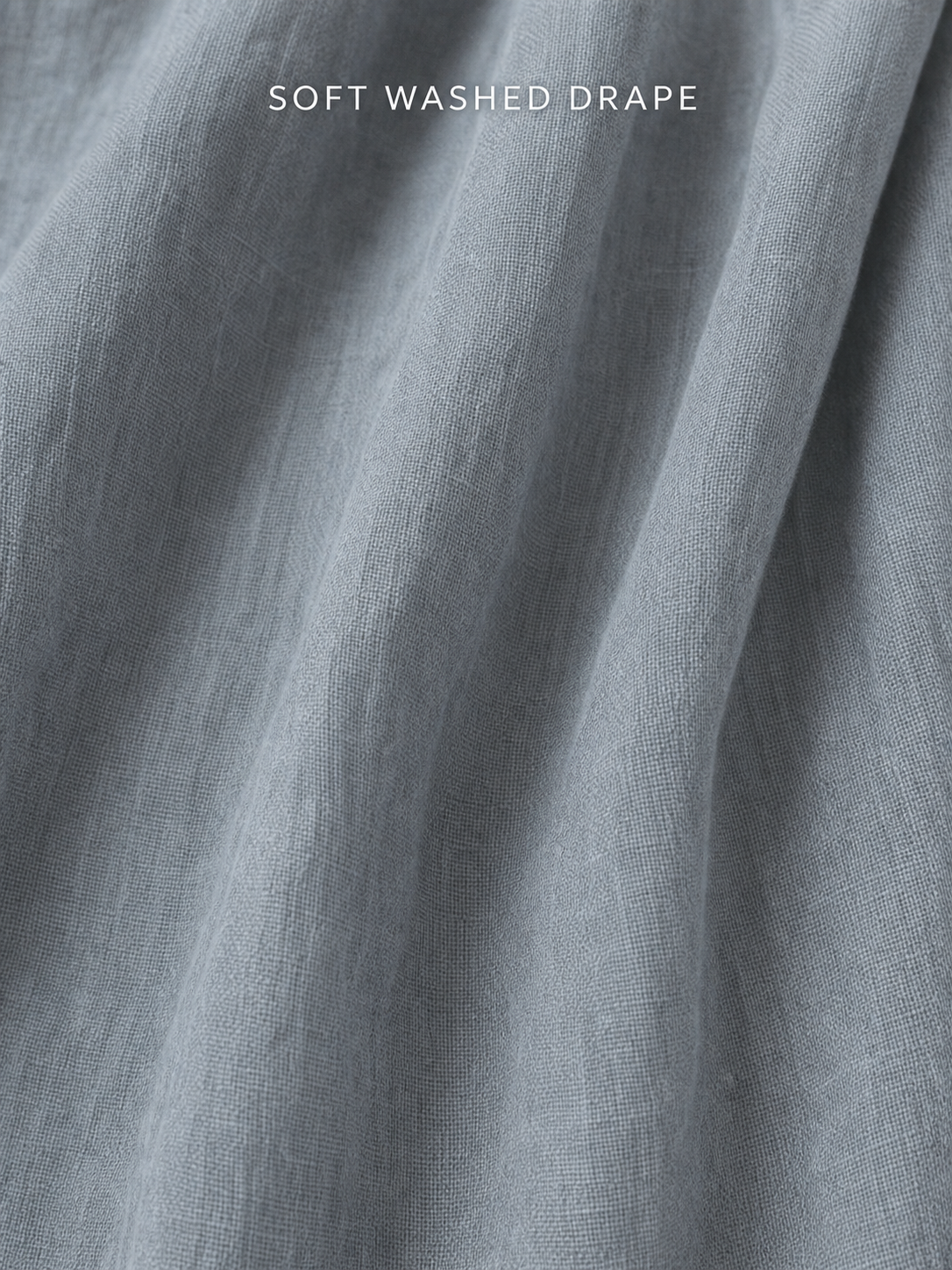 Washed viscose-linen fabric texture close-up