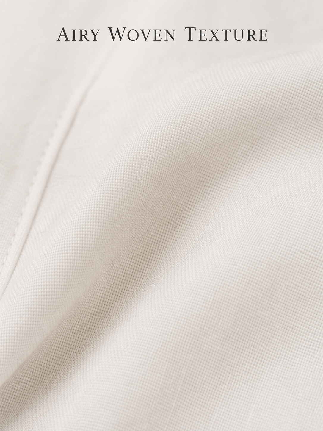 Airy matte linen rayon woven fabric texture