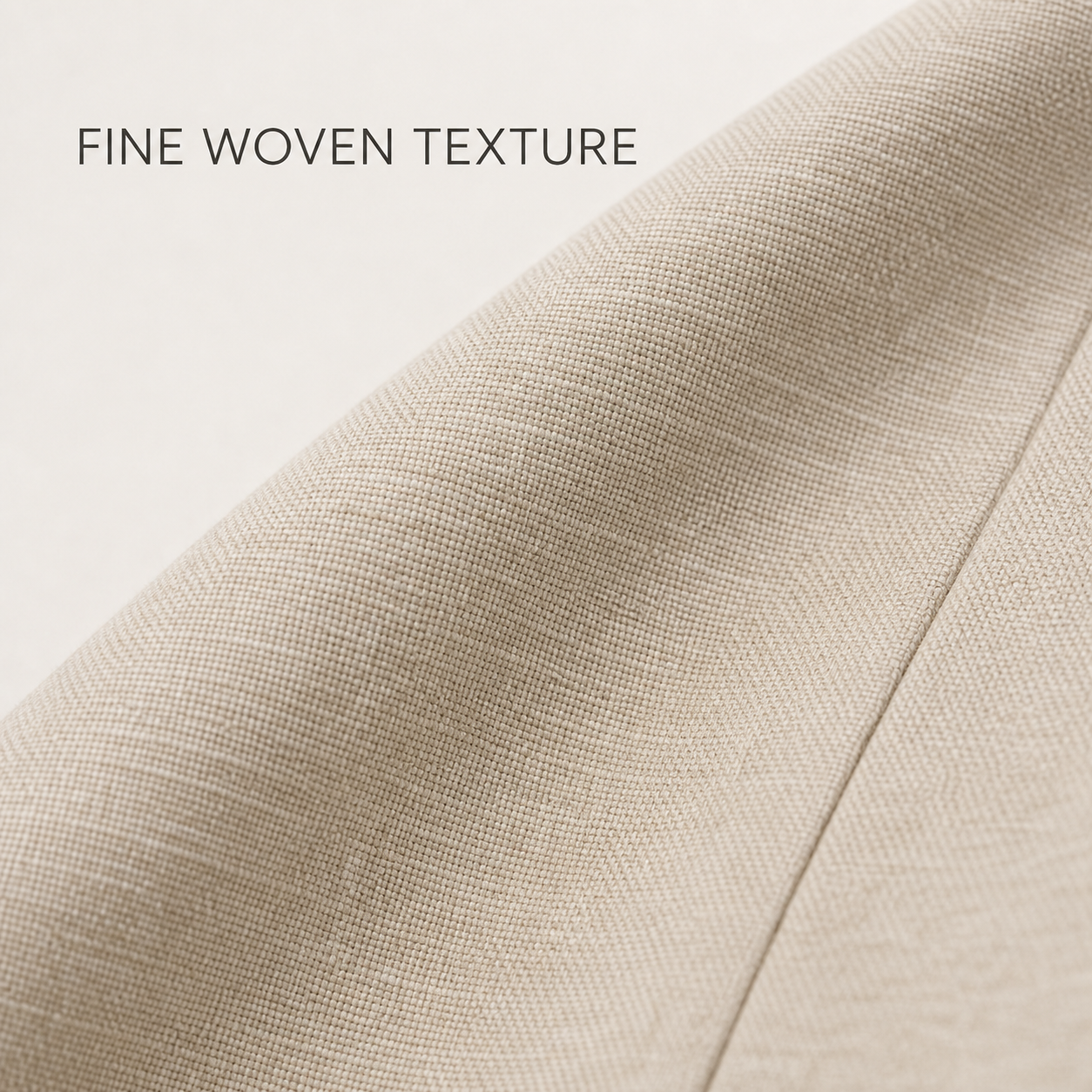 Fine matte woven blazer texture detail