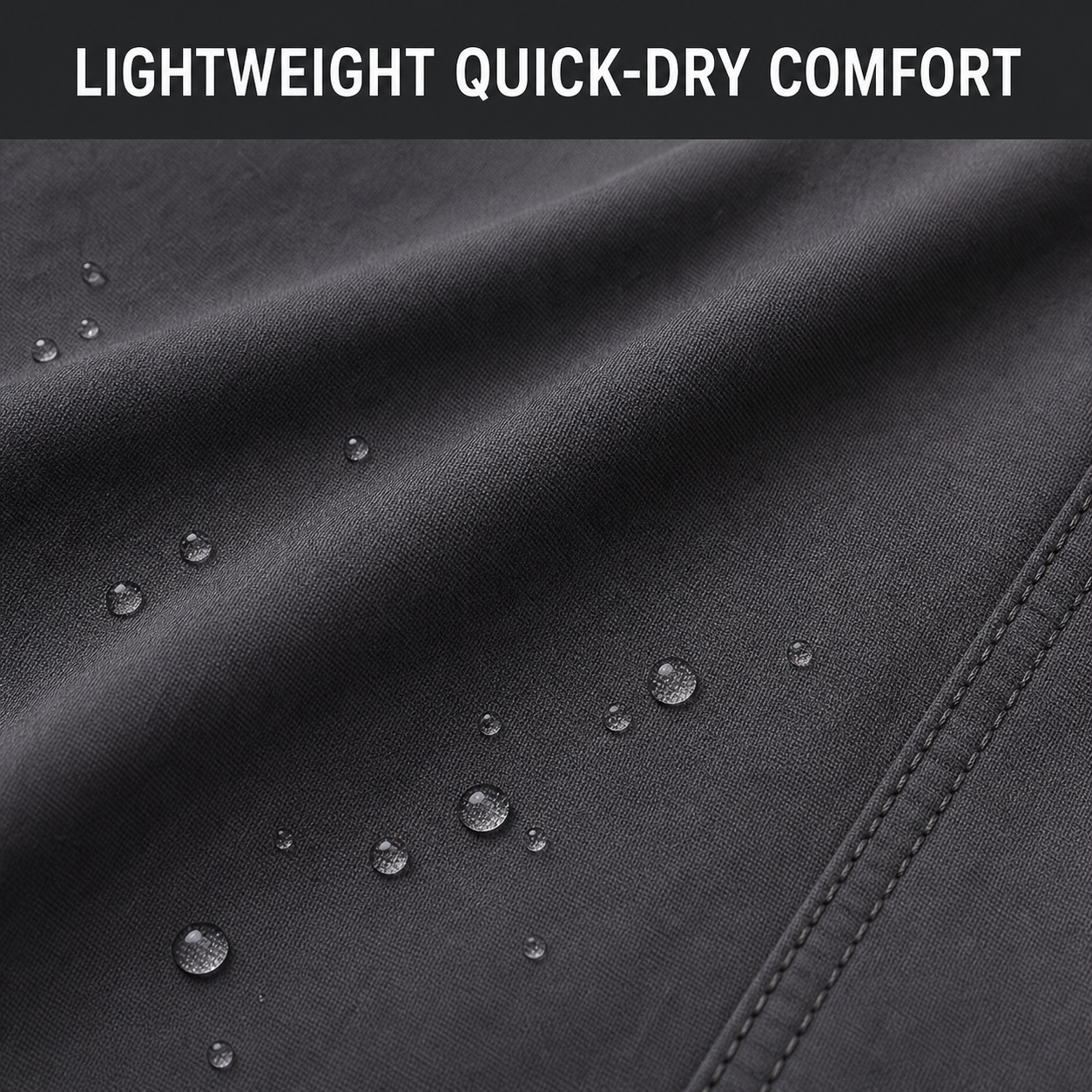 Lightweight woven cargo pants texture