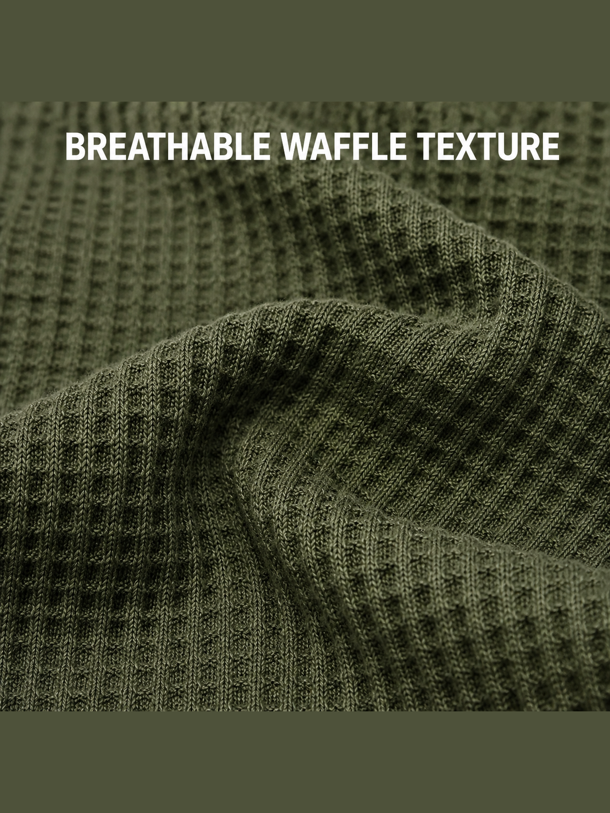 Breathable small-grid waffle-knit texture close-up