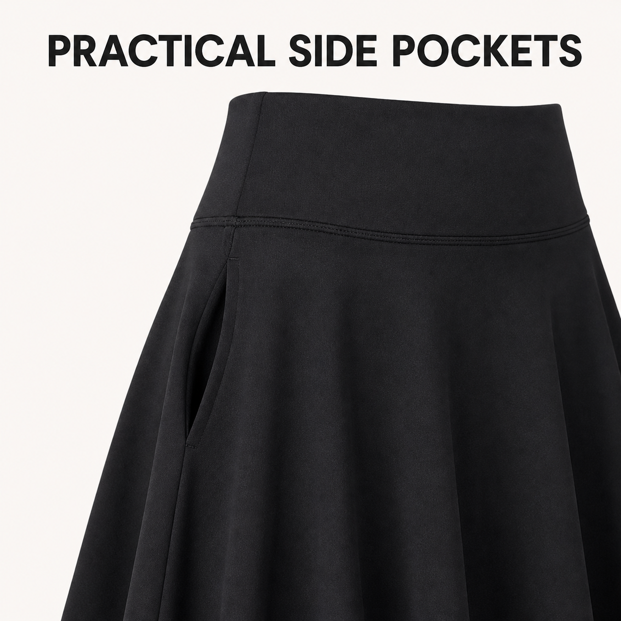 Practical side pocket construction detail