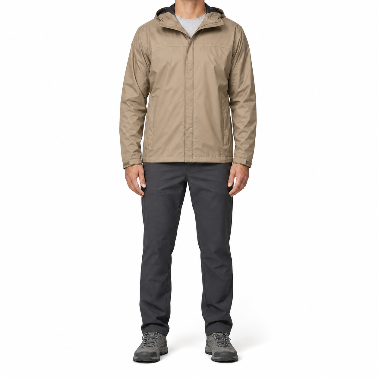 Sandstone men's lightweight hooded shell jacket