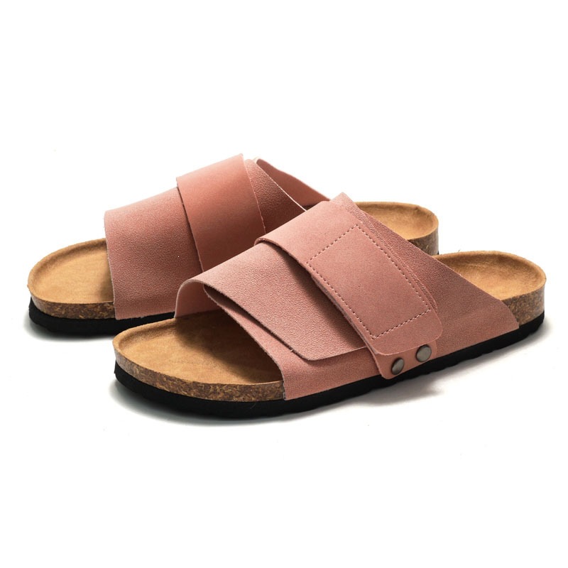 Par de sandalias Confort+ rosa empolvado