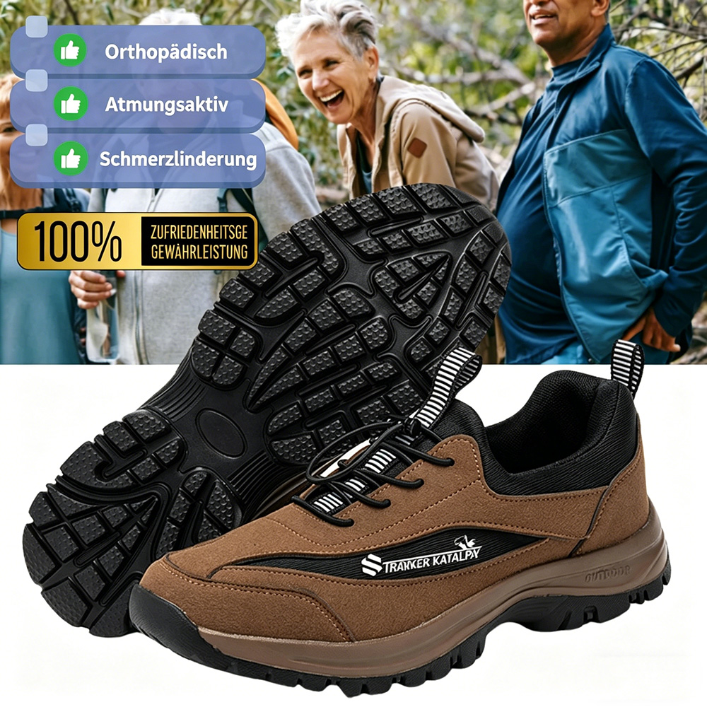 🔥NUR NOCH 70 % RABATT🔥 Bequeme, rutschfeste Outdoor-Laufschuhe mit Fußgewölbeunterstützung, bequeme orthopädische Laufschuhe