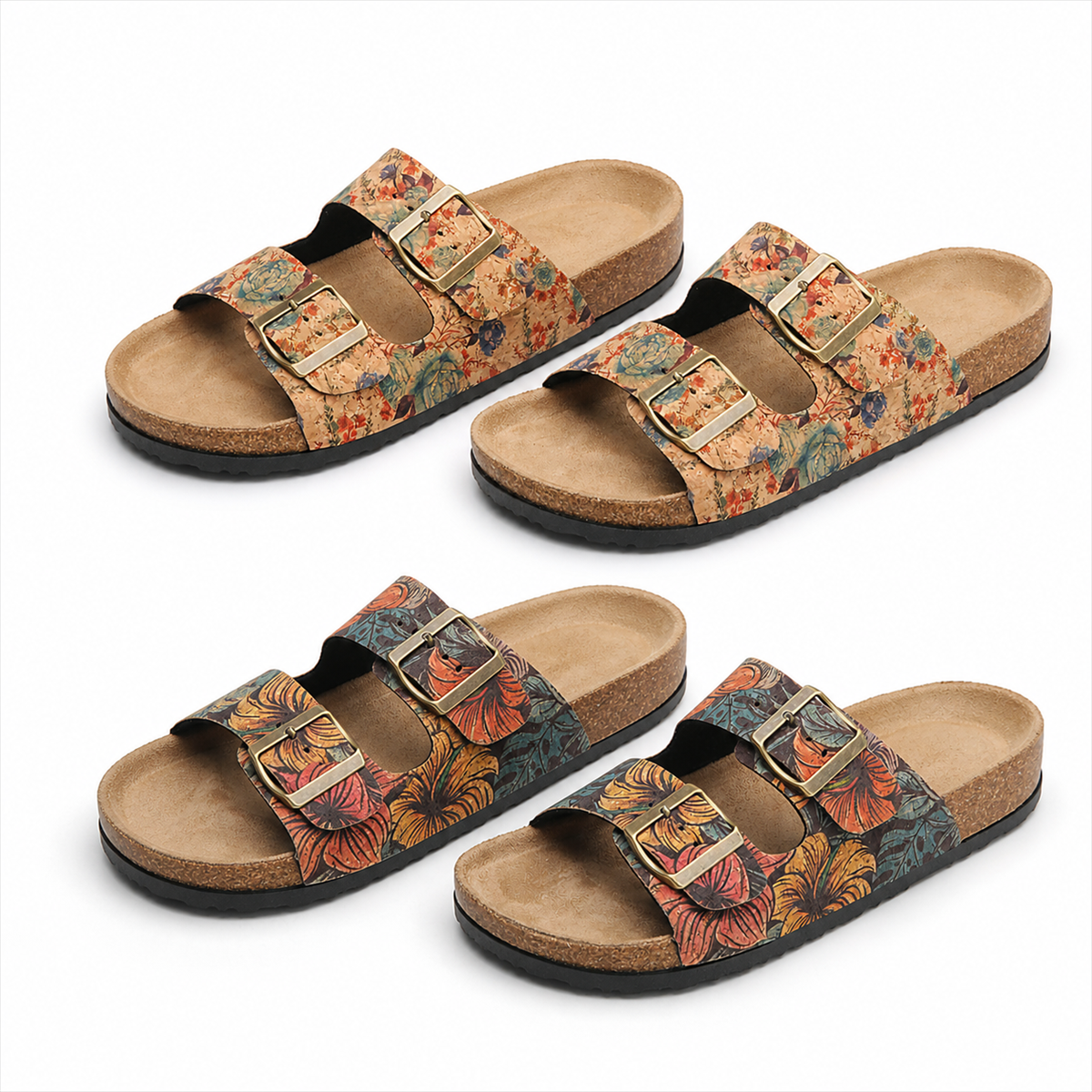 Lot de 2 (Fleurs vintage + Feuillage tropical) - 50,4 % de moins que le prix d’origine
