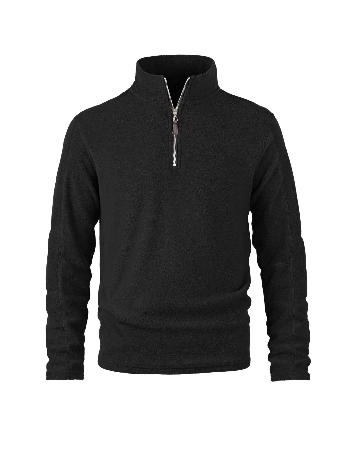 Herren-Fleecepullover mit Stehkragen, Ansicht 5