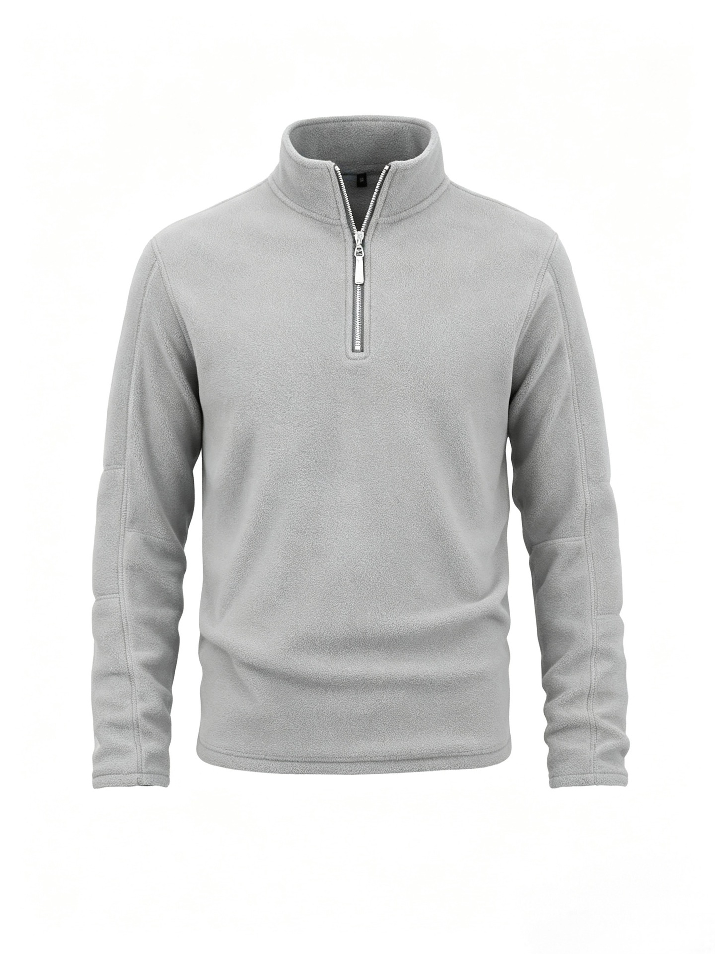 Herren-Fleecepullover mit Stehkragen, Ansicht 11