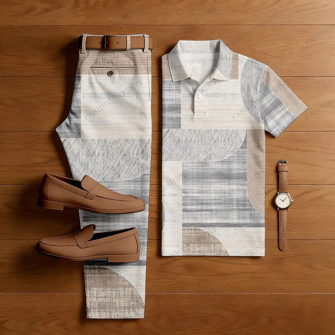 Ensemble homme polo et pantalon — modèle 2