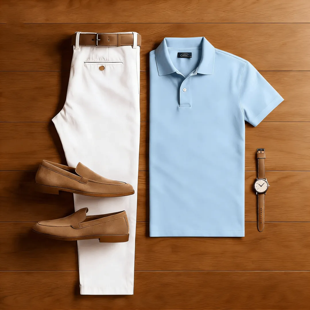 Ensemble homme polo et pantalon — modèle 4