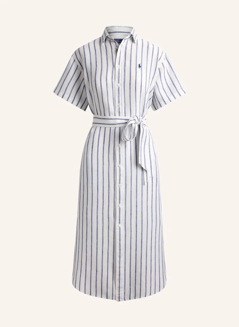 POLO RALPH LAUREN Hemdblusenkleid aus Leinen