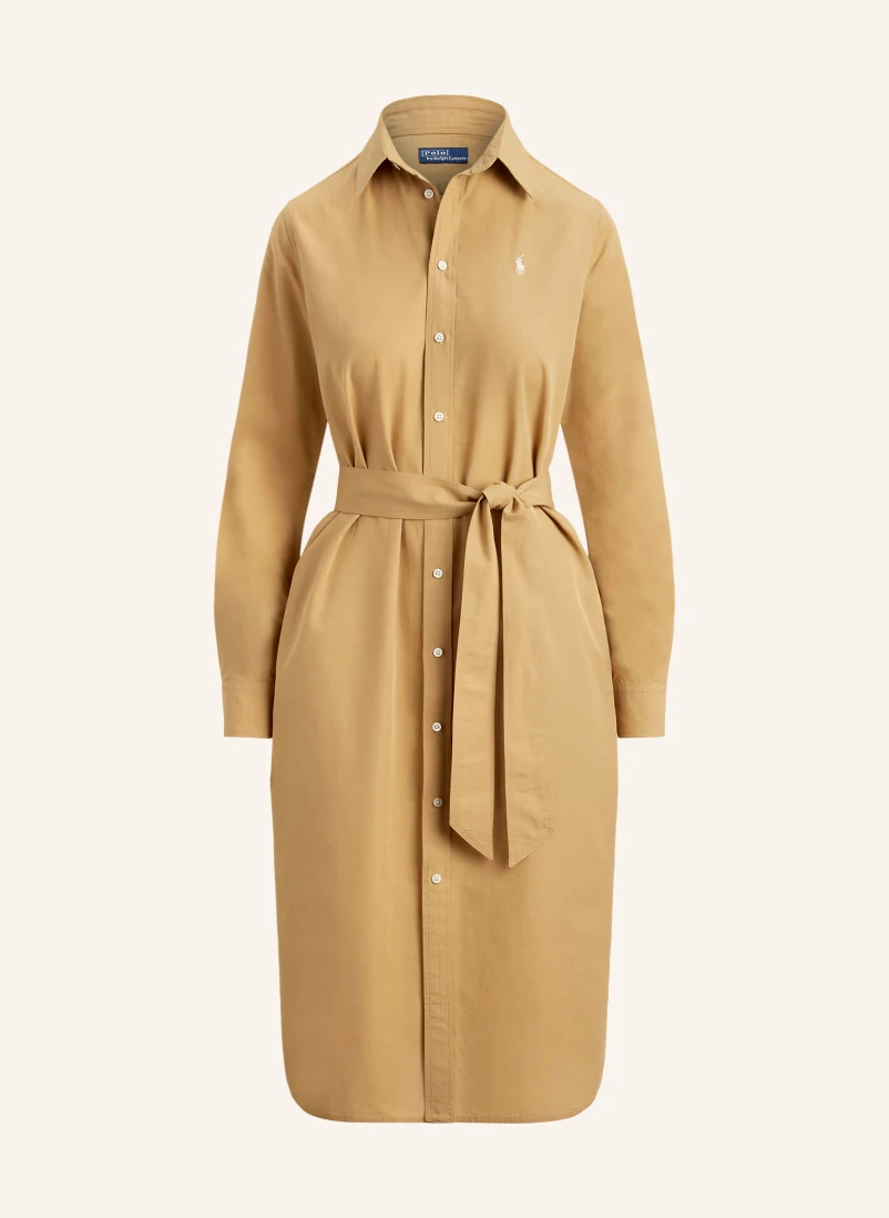 POLO RALPH LAUREN Hemdblusenkleid aus Leinen