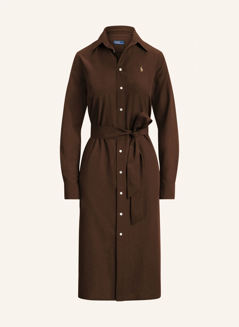 POLO RALPH LAUREN Hemdblusenkleid aus Leinen