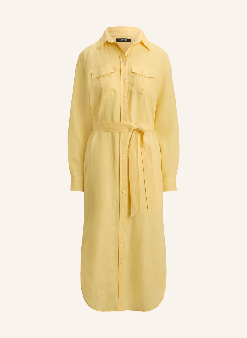 POLO RALPH LAUREN Hemdblusenkleid aus Leinen