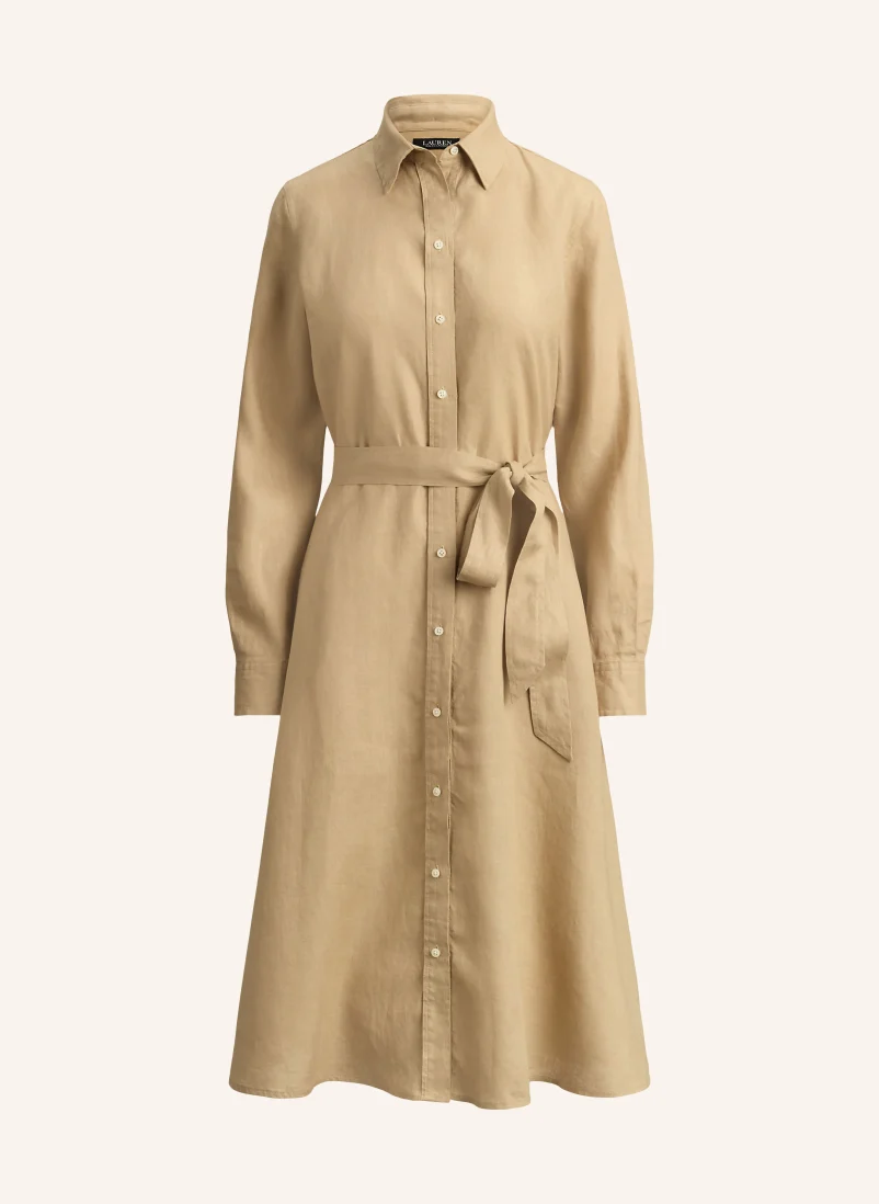 POLO RALPH LAUREN Hemdblusenkleid aus Leinen