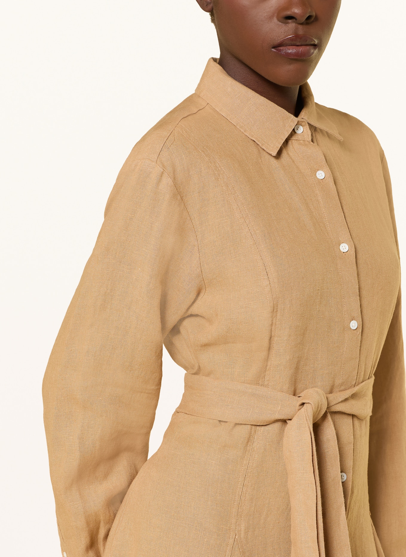 POLO RALPH LAUREN Hemdblusenkleid aus Leinen