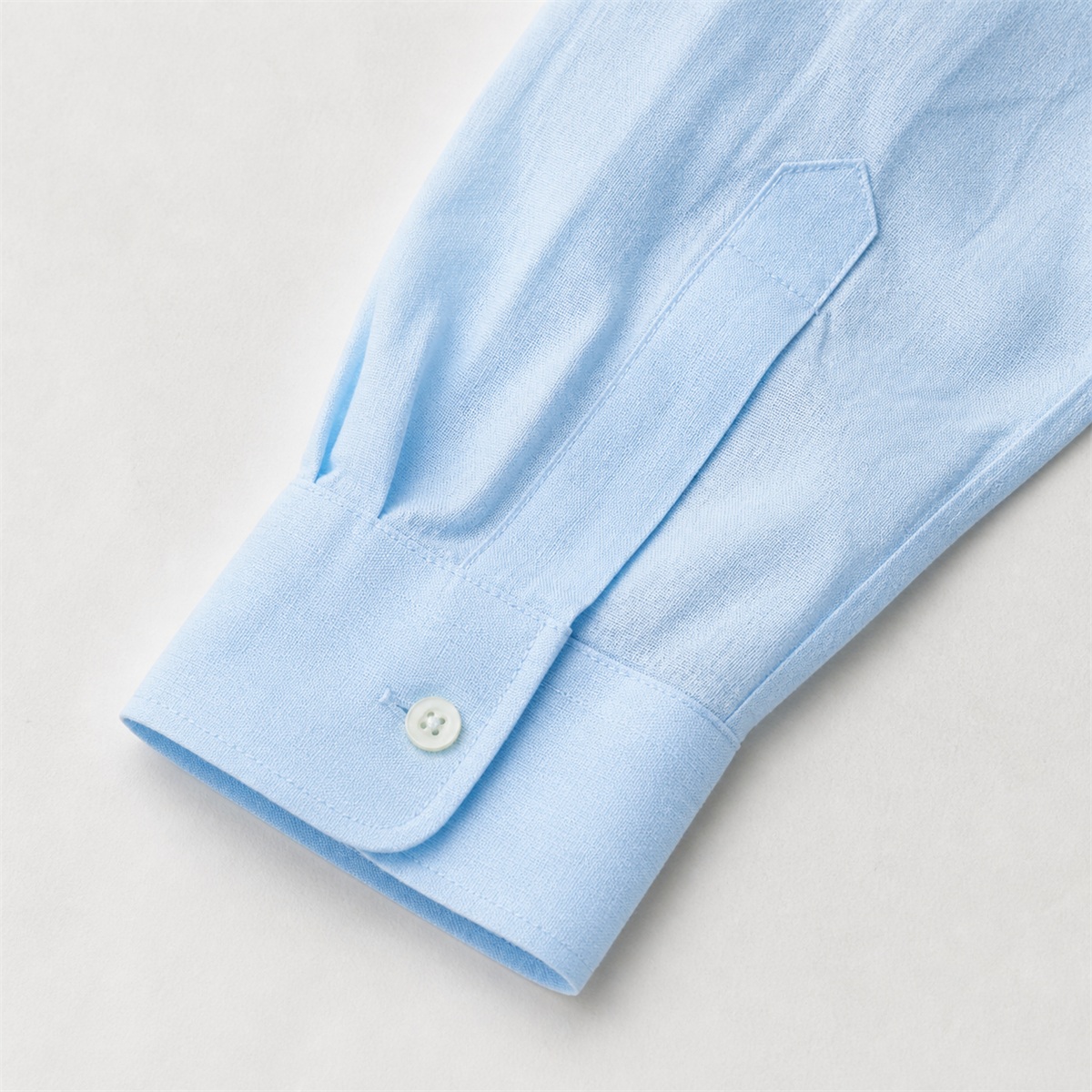 Détail des poignets boutonnés