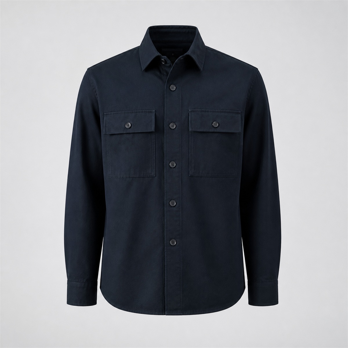 Col chemise et boutonnage avant