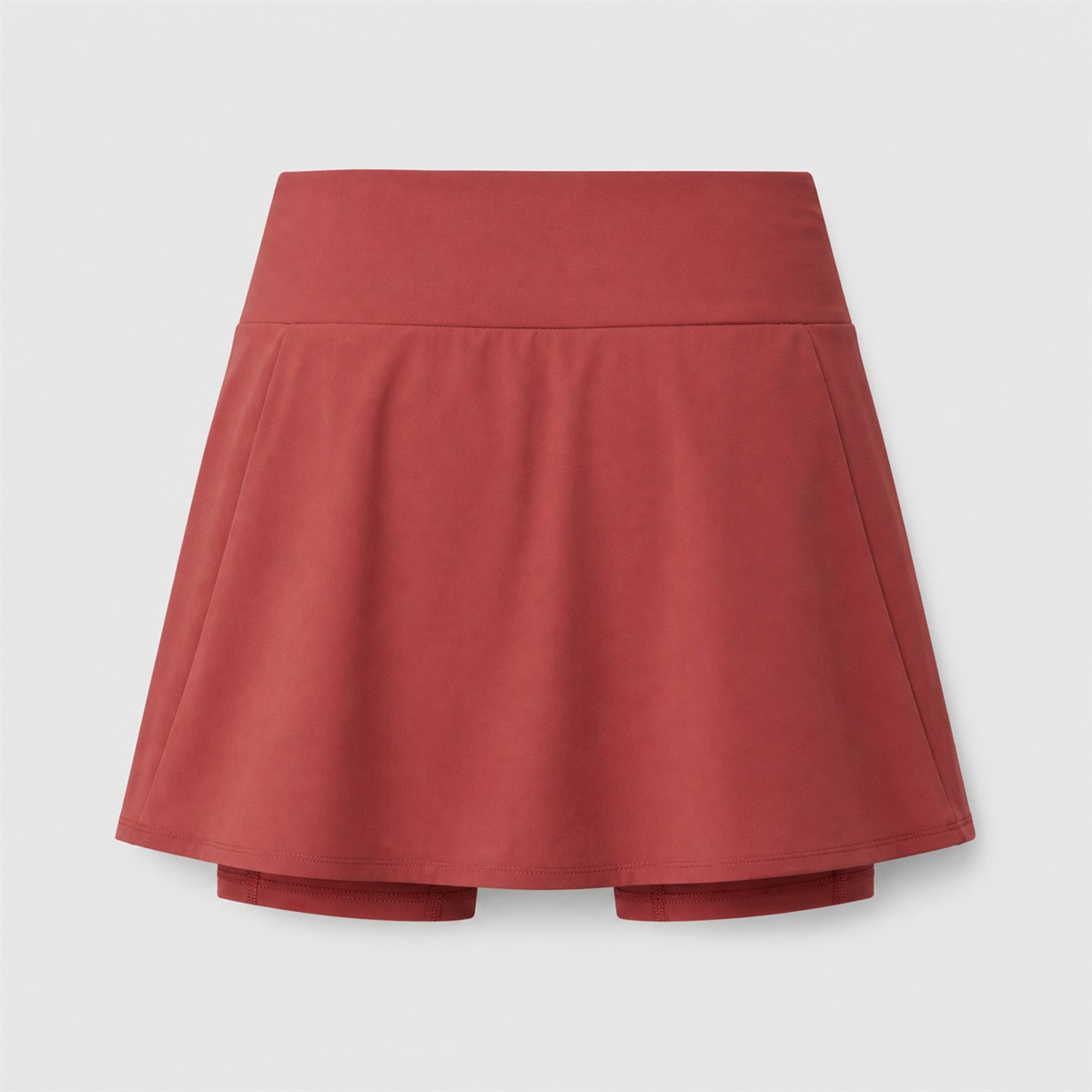 Jupe-short MH500 rouge rubis - vue principale