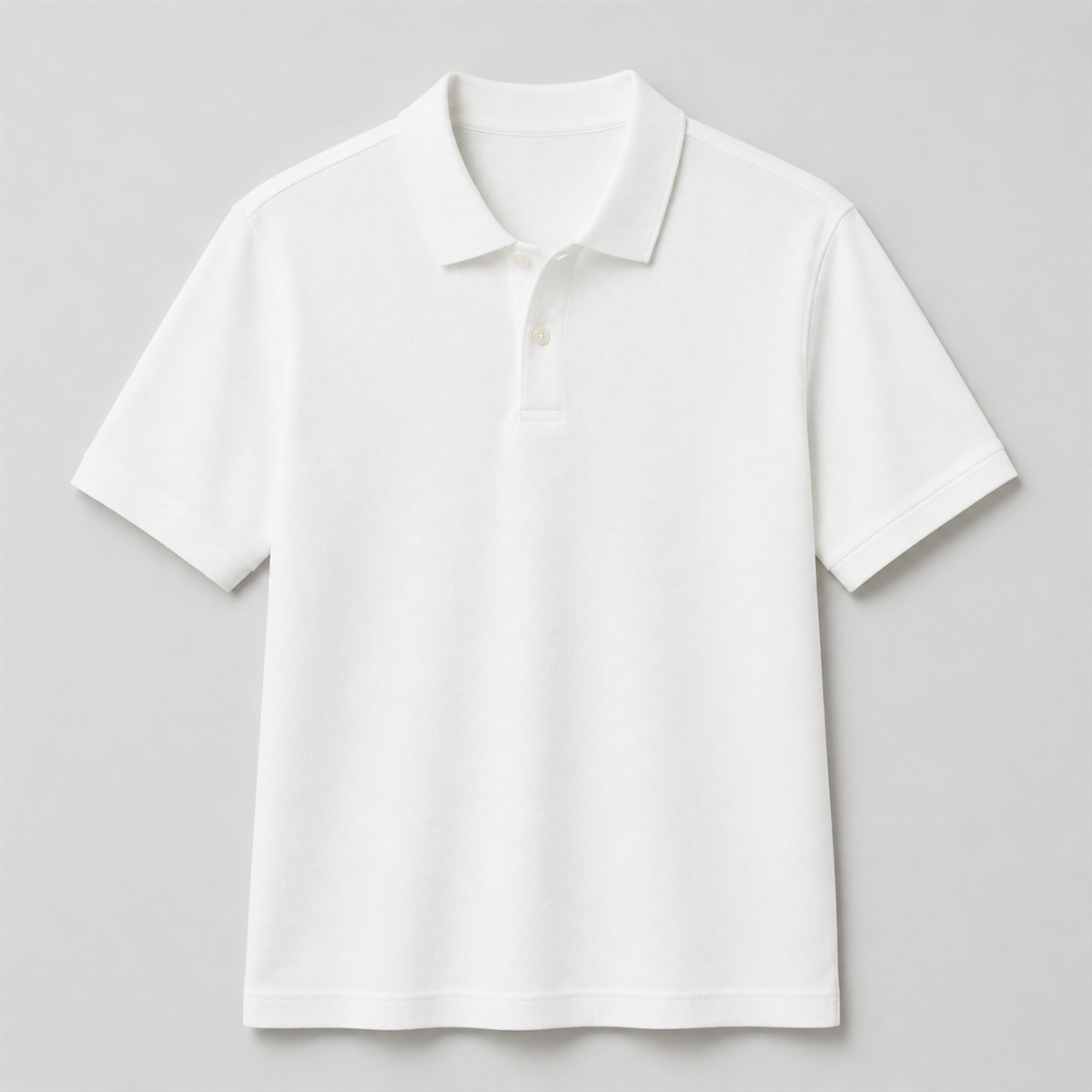 Polo AIRism blanc - vue principale