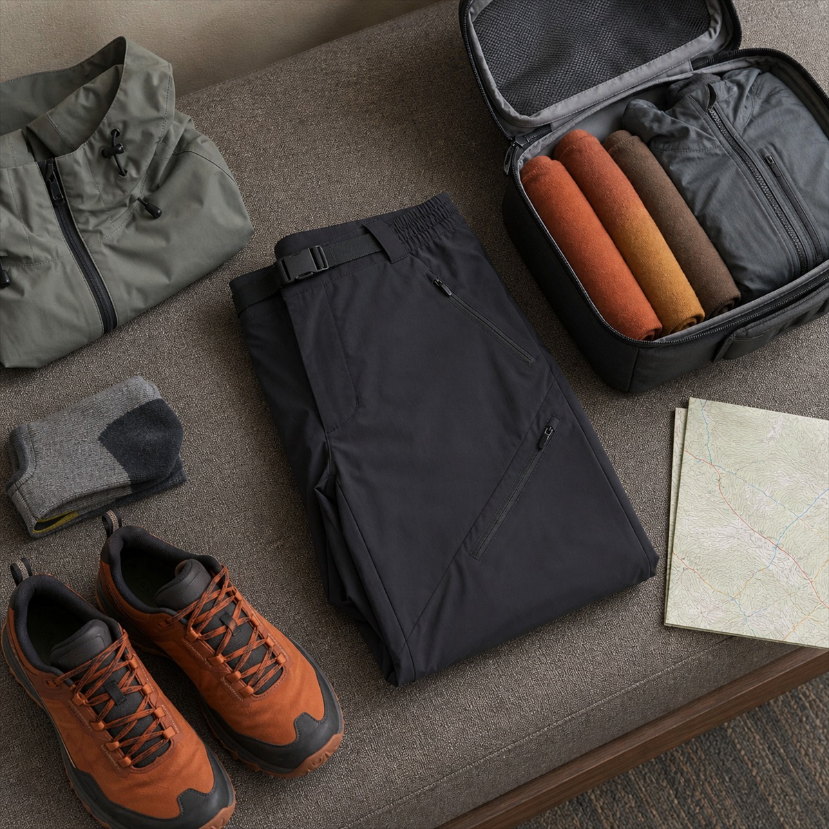 Équipement de voyage assorti au pantalon MH500