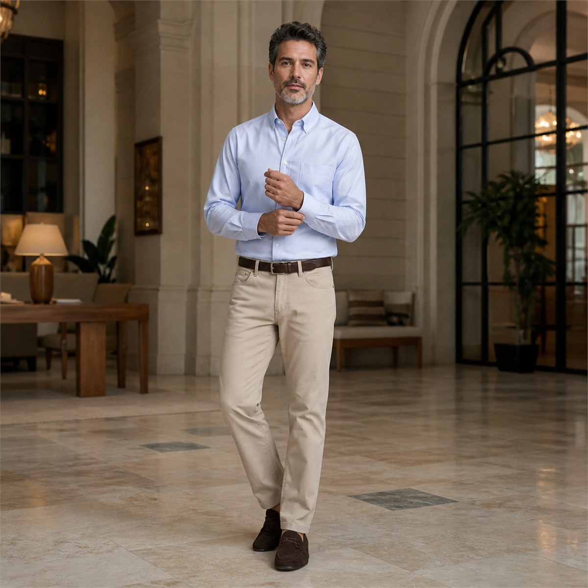 Tenue smart casual avec pantalon regular fit