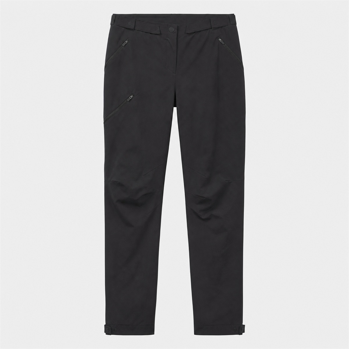 Pantalon de randonnée femme MH500 noir fumé - vue de face