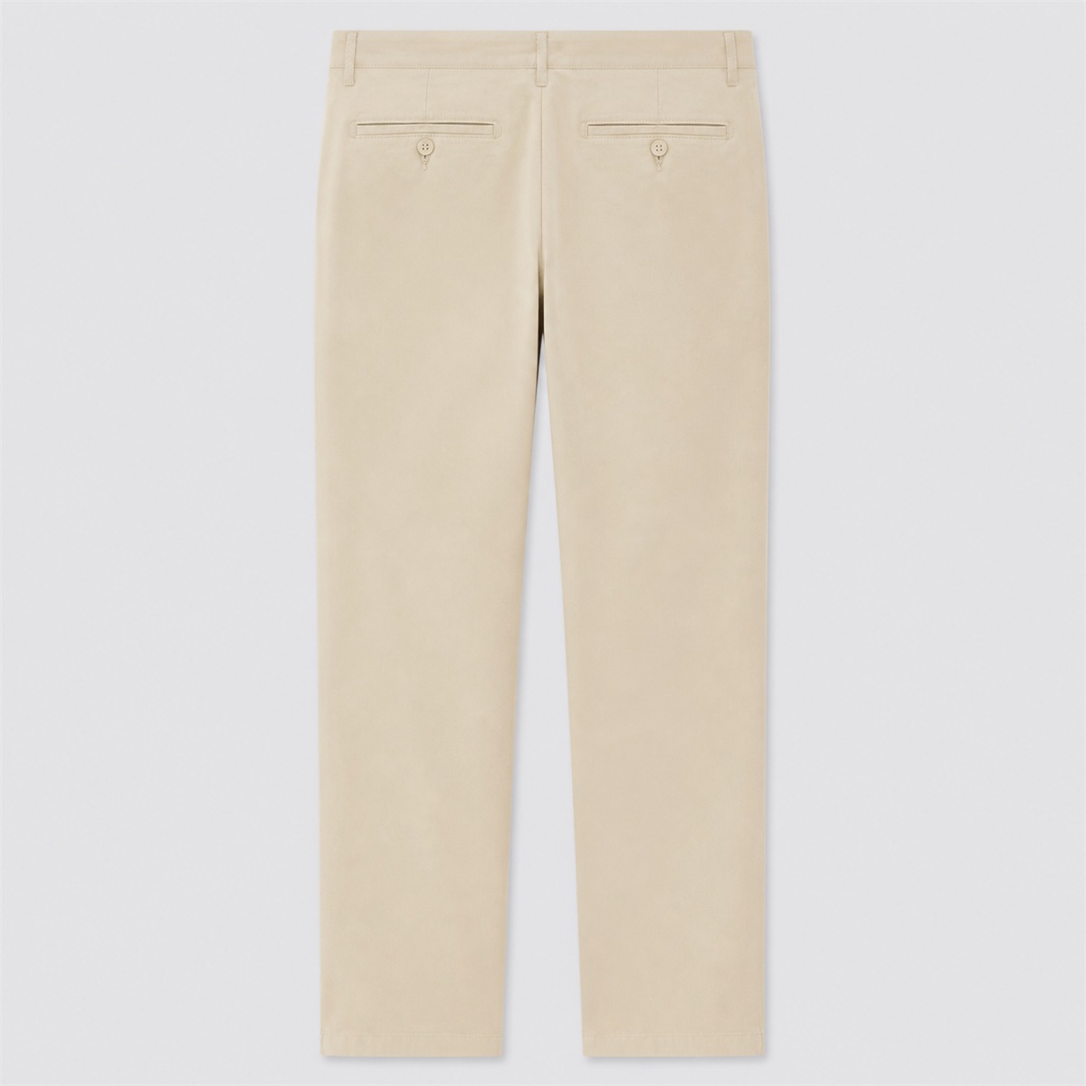 Chino beige homme — vue de dos
