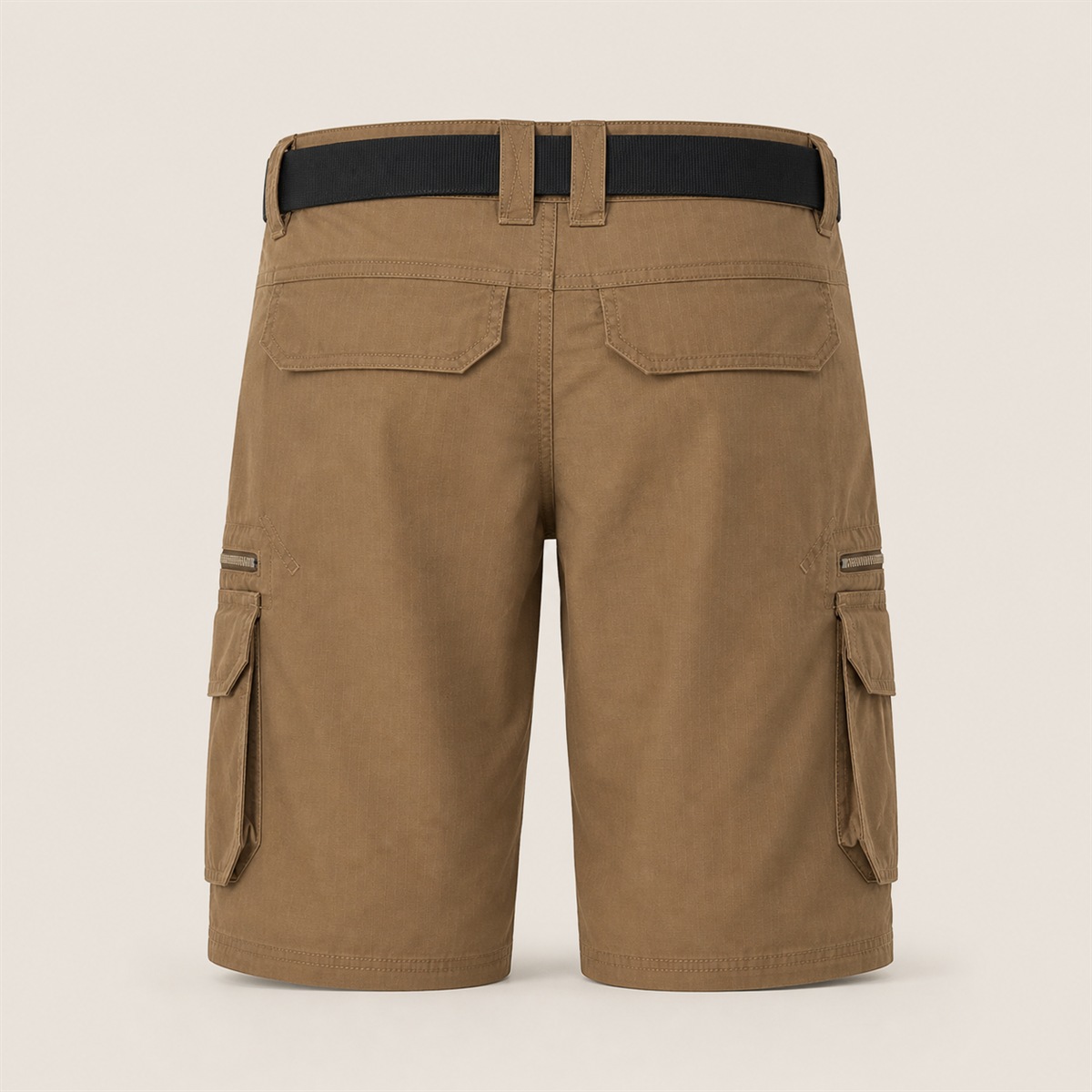 Short cargo NH500 marron bronze — vue de face