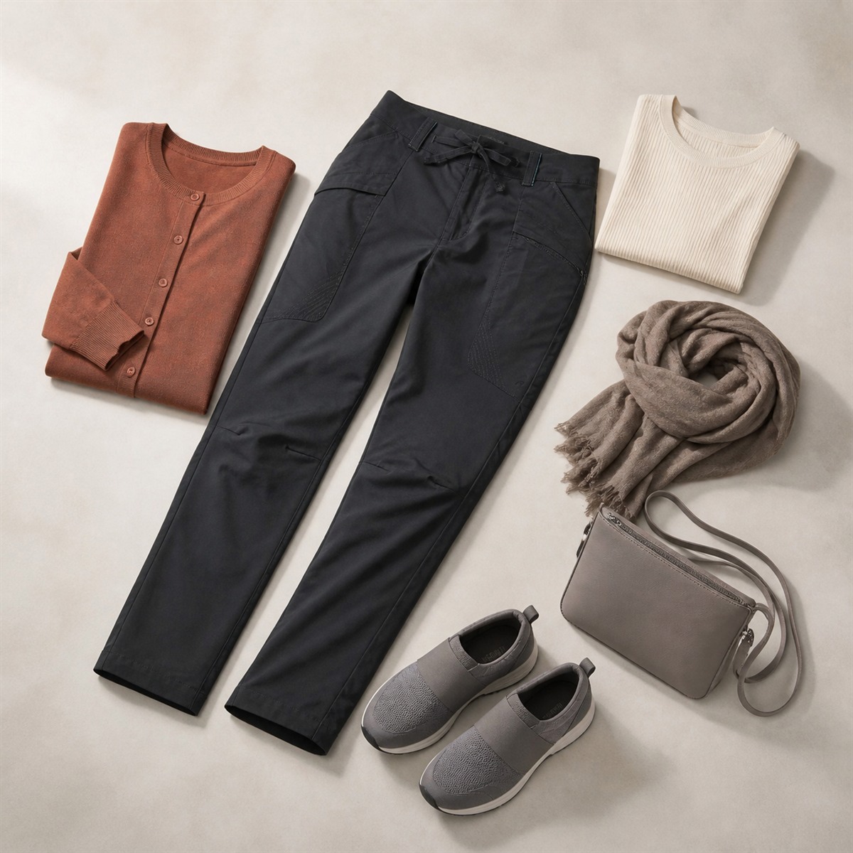Tenue décontractée de voyage autour du pantalon NH500